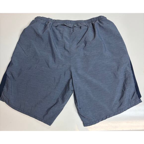 Nike Men's Running Shorts Lightweight Size Large Dri Fit Blue Lined Card Pocket - Picture 1 of 8